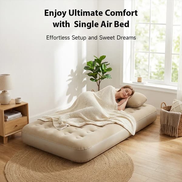 Camping seng, hurtig oppustning, holdbart design,Enkelt
