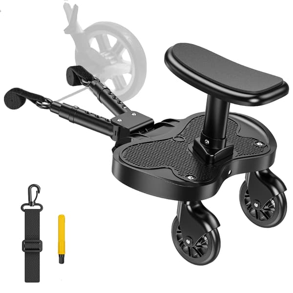 Buggy Board, Justerbar Længde, Aftageligt Sæde,A