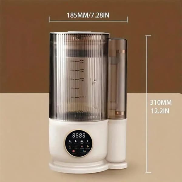 Nötmjölksblender, 1,5L kapacitet, tyst drift,EU, 200731GeraniumRund