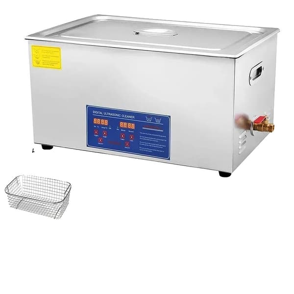 Ultralydsrenser, Digitalt Kontrolpanel, Rustfrit Stål Konstruktion,22L, 220V-240V EU Stik-c