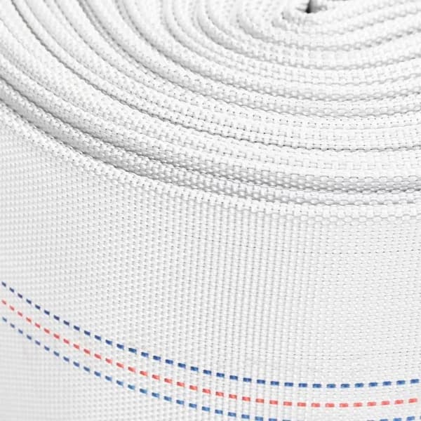Brandslang, PVC-material, 20 m längd,armégrön