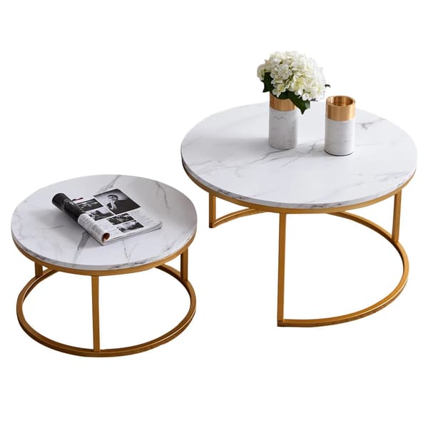 Kaffebord, Moderne Minimalistisk Stil, Nesting Design,Guldramme