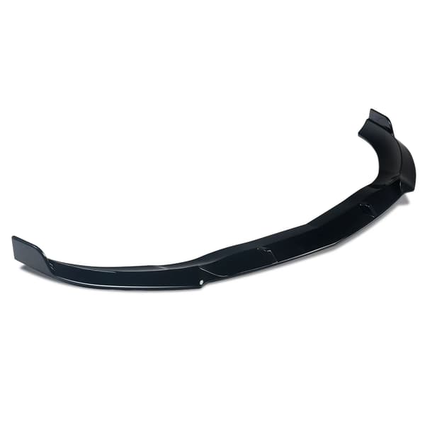 Front Bumper Splitter Lip, AMG Stil, Holdbart ABS Plastik,Glansende sort