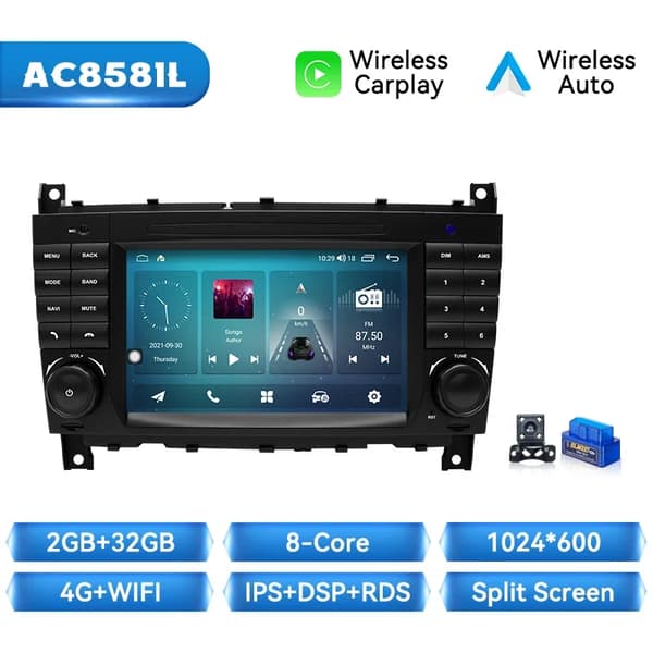 Bilradioafspiller, Touchscreen-interface, Flere medieunderstøttelser