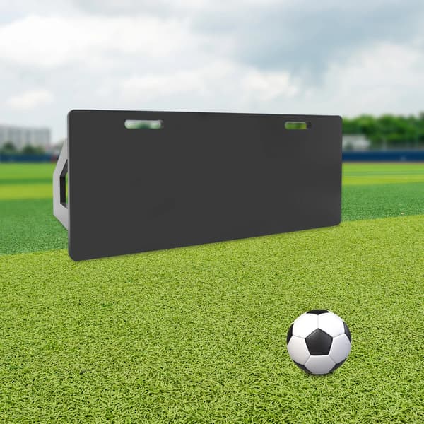 Fodbold Rebounder Board, Holdbare Materialer, Fritstående Design,sort