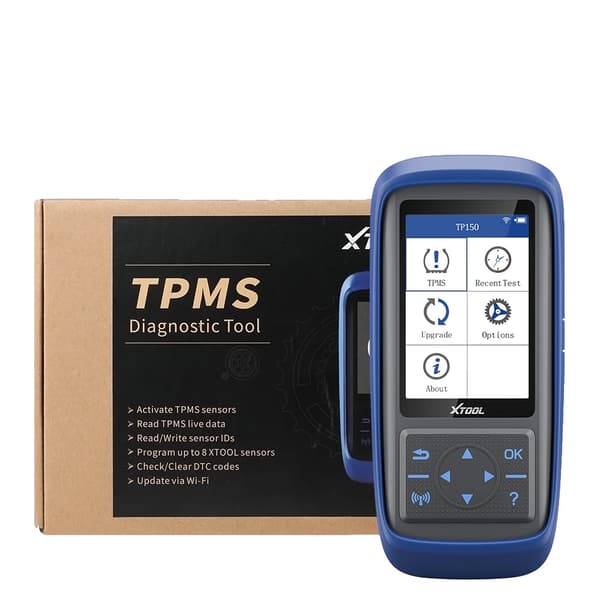 TPMS Däcktrycksdiagnosverktyg, Trådlös Drift, Full OBD II Diagnostik,XTOOL TP150