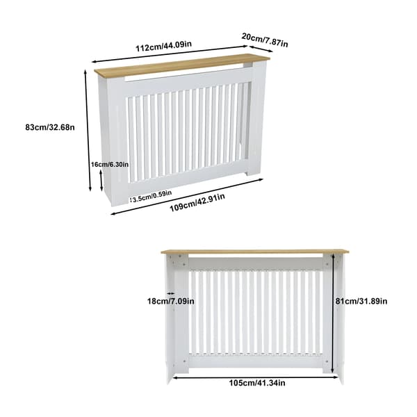 Radiatoröverdrag, Modern Minimalistisk Design, Mångsidig Kompatibilitet,M