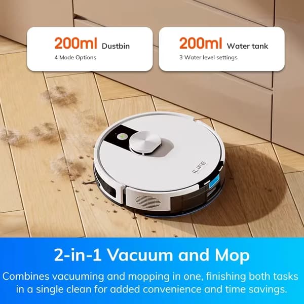 Robotdammsugare, Kraftfull Sugförmåga, Smart Navigering,EU, A12 PRO