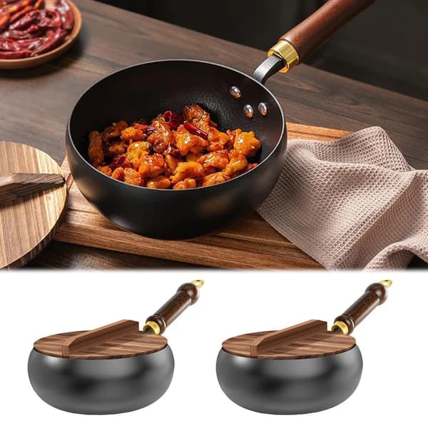 Wok, 28 cm Diameter, Säker Matlagning,28CM