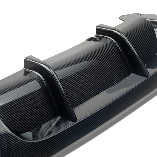 Bageste Stødfanger Diffuser, Aerodynamisk Design, Skræddersyet Installation,Kulfiberlook