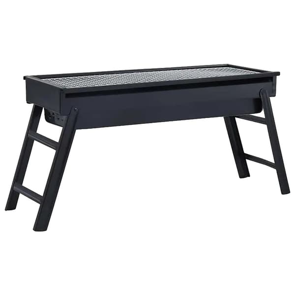 Bärbar Campinggrill, Kompakt Design, Jämn Värmefördelning,Som bild