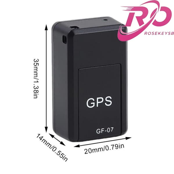 GPS Tracker, Högdensitetsplast, 4 x 2,3 x 1,6 tum, Stöder SIM-kortsdrift, Ultra-lång standbytid, Stöldskyddsfunktioner
