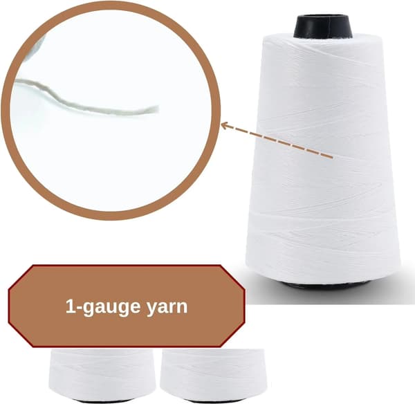 Sömnadstråd, Hållbar Polyester, Mångsidig Kompatibilitet,5PCS Kit