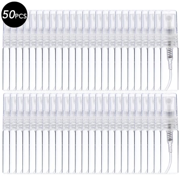Mini Spray Flaske, Genopfyldelig, Bærbart Design,50Pcs 3ML