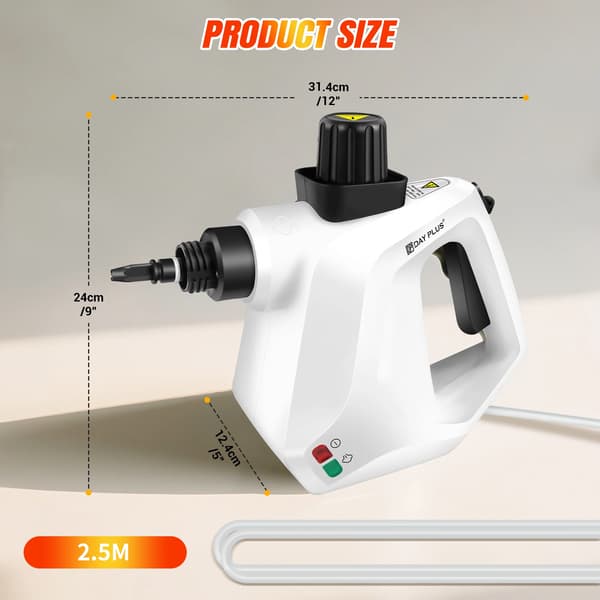 Damprenser, 3000W Effekt, 9 Tilbehør,400 milliliter