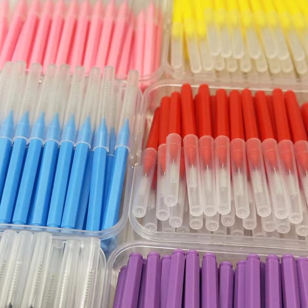 Interdentalbørste, Sæt med flere dele, Ergonomisk design,30Pcs  5Box