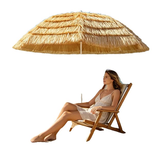 Parasoll, Polypropenmaterial, 300 cm Dimensioner, Justerbar Positionering, UV-beständig, Lätt Montering