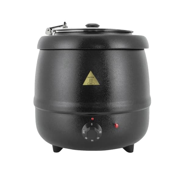 Suppevarmer, 10L kapacitet, effektiv varmebevaring,sort