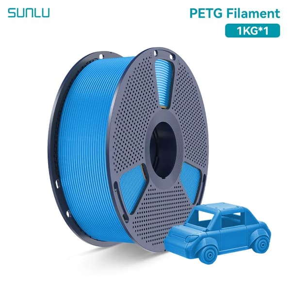 3D-printer filament, 1,75 mm diameter, høj gennemsigtighed,Cyan