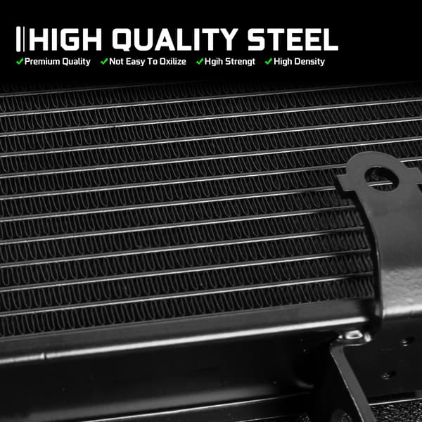 Radiator Køler, Aluminium Konstruktion, Forbedret Kølekapacitet,SORT