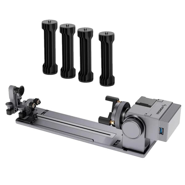 Rotary Chuck, Justerbart Design, 180° Drejelig Akse,ATOMSTACK R8