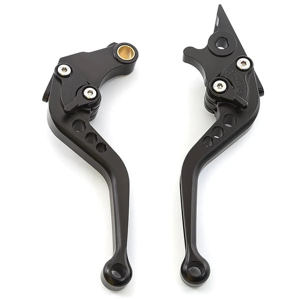 Bremsekløftgreb, Justerbar, Aluminiumlegering,147mm Sort