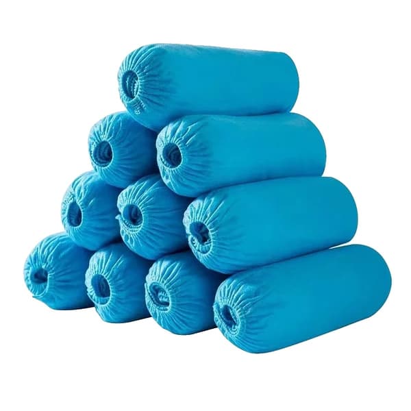 Engangs Skoovertræk, Vandtætte, Skridsikre,Blå 100PCS