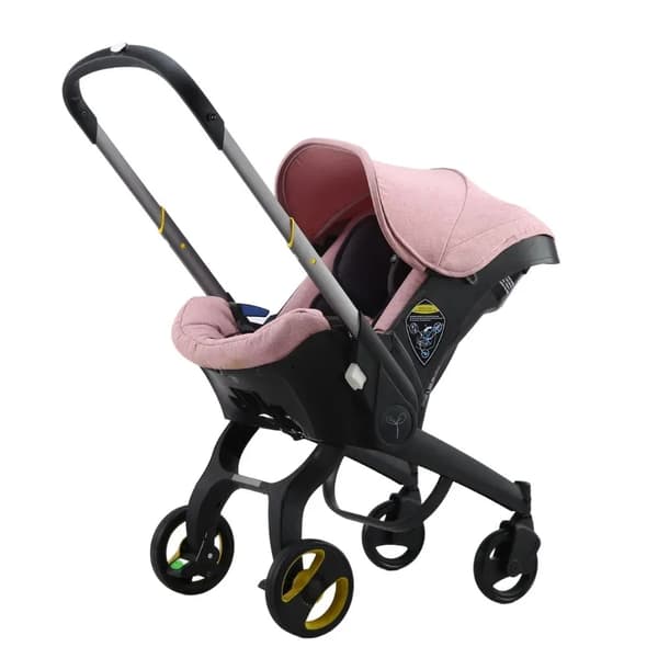 Barnevogn, Alsidig, Sammenklappelig,pink