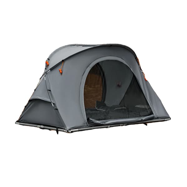Campingseng, 4-i-1 Telt, Tilbehør Inkluderet,GRÅ