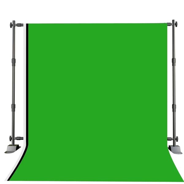 Baggrundsstøttesystem, Justerbart, Robust Design,2.7x3.4 Med 3-farvet