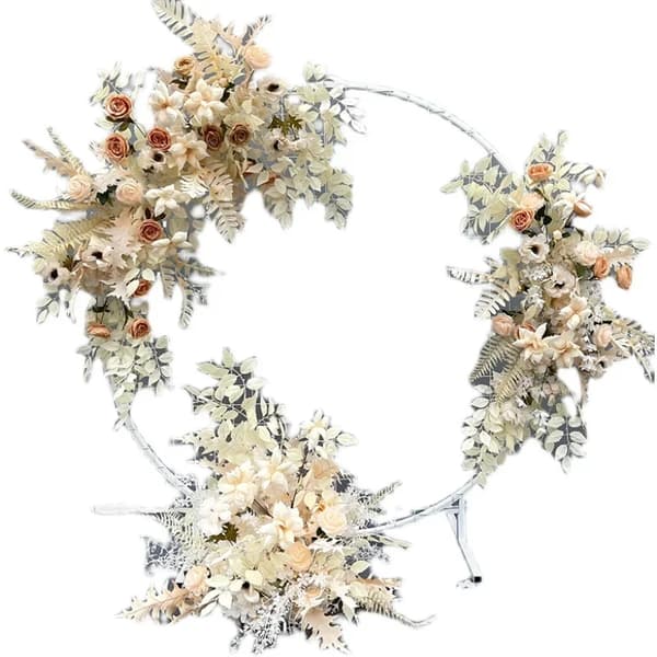Blomsterarrangement, Non-Woven Materiale, Alsidig til Fejringer,Beige