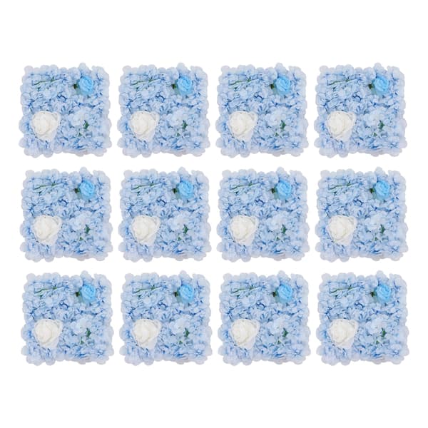 Blomväggspanel, 12-delarsset, Livaktig blommönster,Stil A