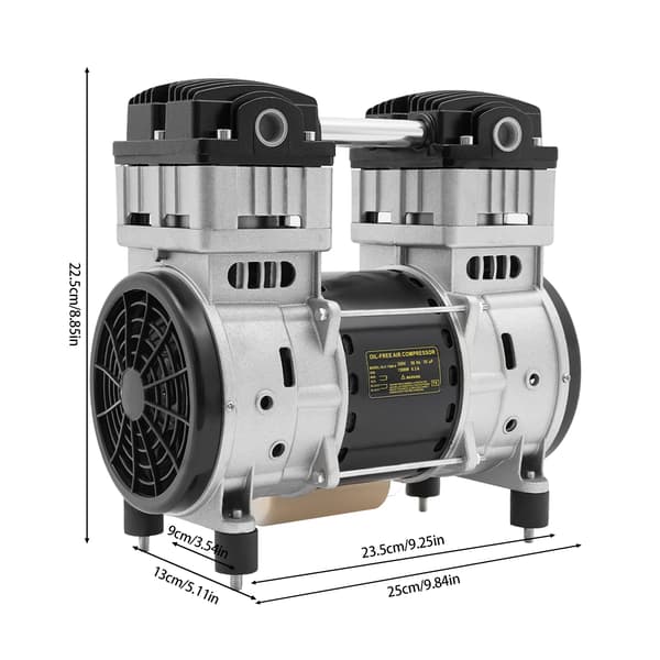Luftkompressor Pump, 220V, 140 L/min Utsläppsvolym,1500W