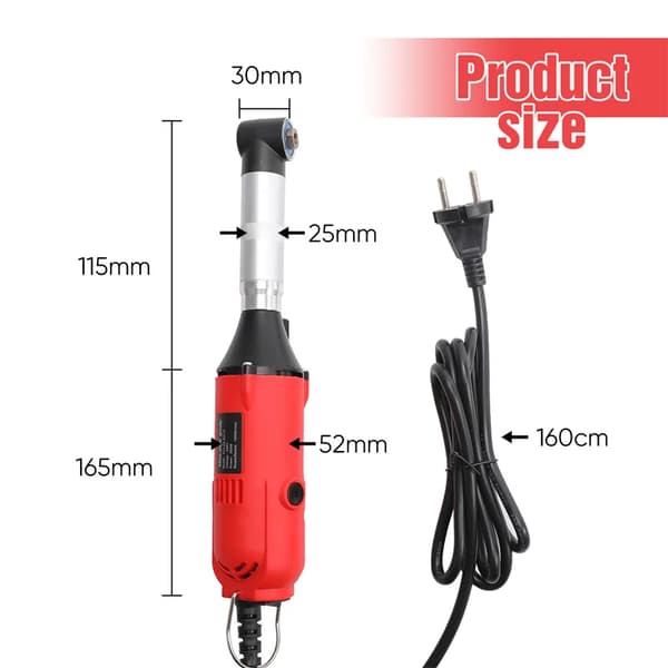 Elektrisk Kværn, 380W Effekt, Ergonomisk Design,380W