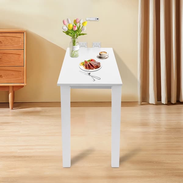 Fällbord, Platsbesparande Design, Modern Estetik,VIT