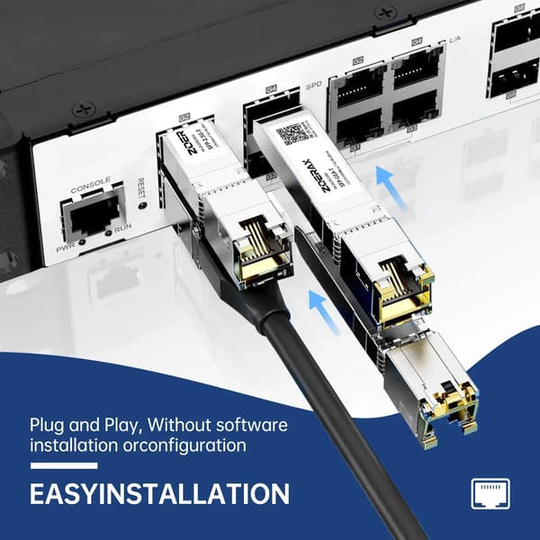 SFP-modul, RJ45-interface, MSA-kompatibel,2.5G