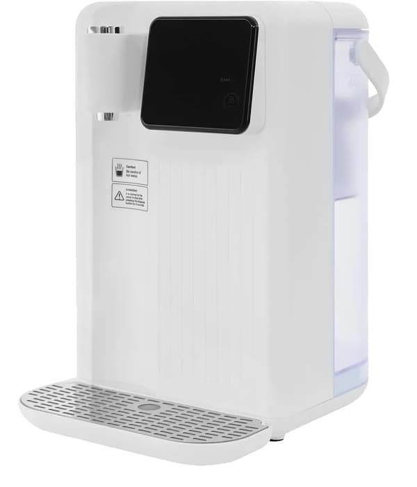 Varmvattenberedare, Touchdisplay, Temperaturinställningar,VIT