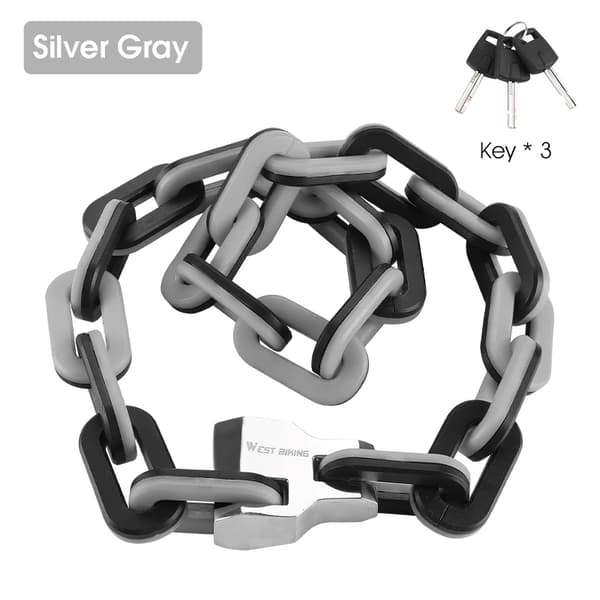 Kædelås, Heavy Duty, Letvægtsdesign,Lys Grå