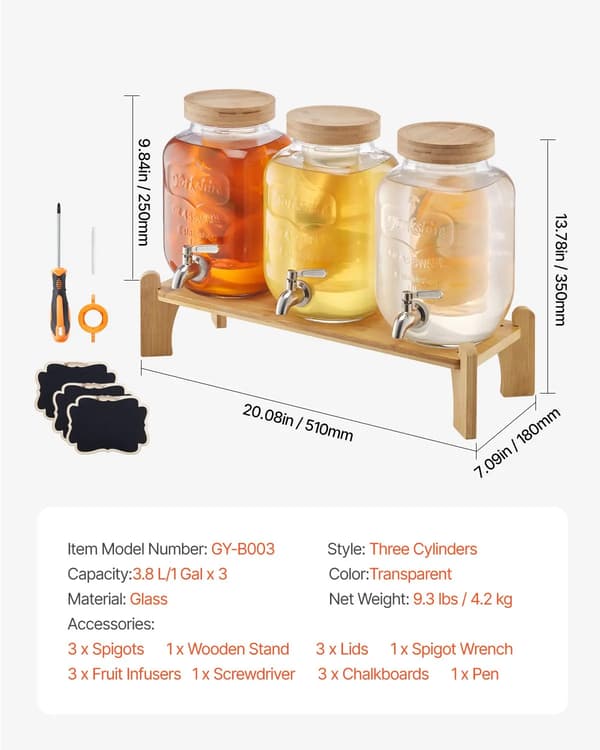 Dryckesdispenser, Glasmaterial, Läcksäker Kran, armégrön