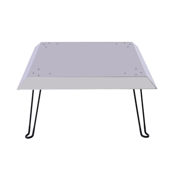 Eldstad Värmeskydd, Hållbar Design, Säker och Stabil,Silver
