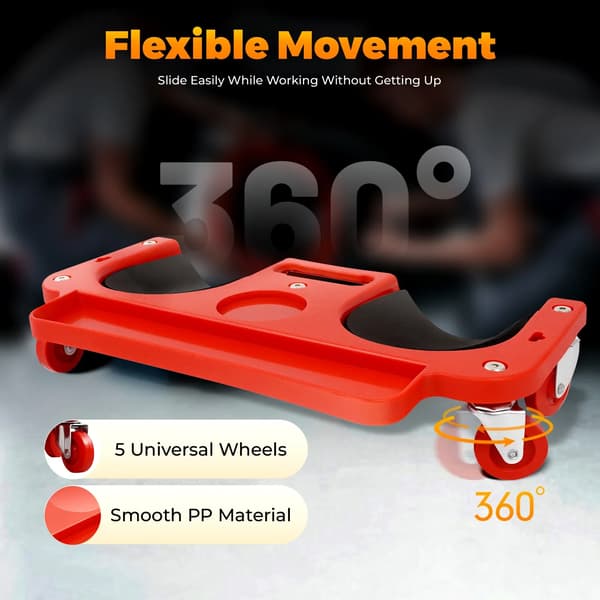 Knäskyddsverktyg, Ergonomisk Design, Universell Rörlighet,Röd