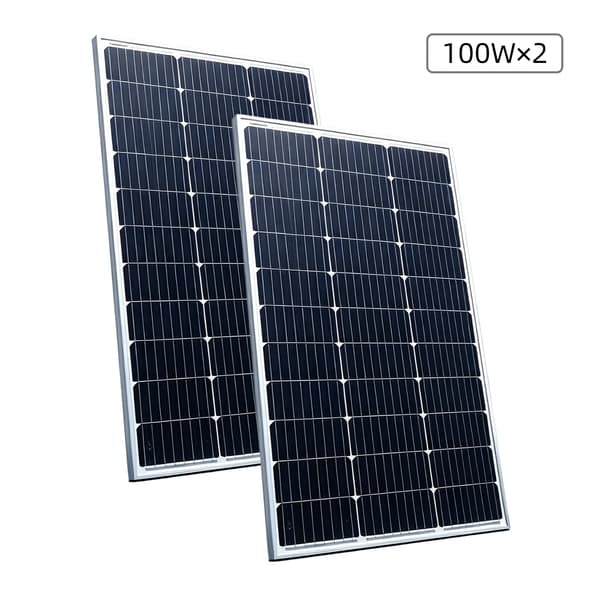 Solpanel, Høj Effektivitet, Alsidige Anvendelser,Glas 100W-2
