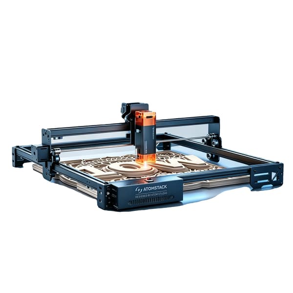 Lasergraver, 10W Effekt, Ultra-Fin Precision,EU-kontakt