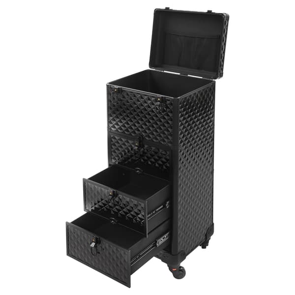 Makeup Organizer, Hållbara Material, Stilig Design,svart