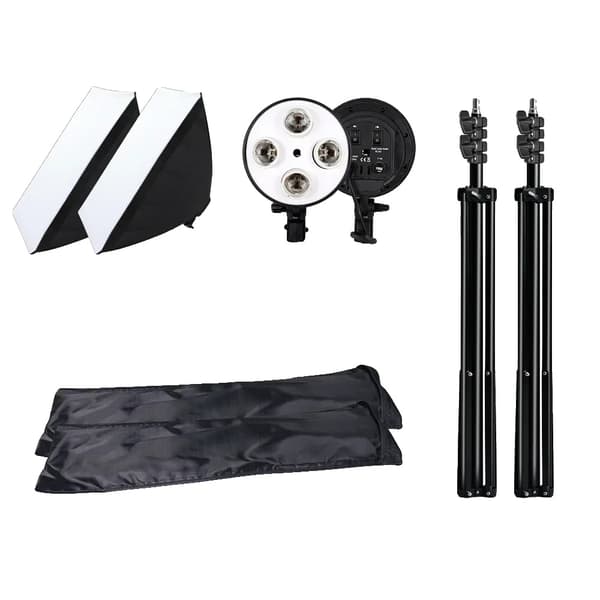 Softbox Kit, Justerbart Lys, Nem Samling,SH-RGX-02-05