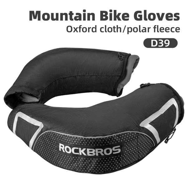 Cykelhandskar, Vindskydd, Tvättbar Design,D39 MTB