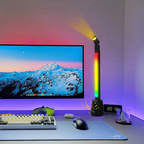 RGB Lampe, Bluetooth-forbindelse, Musik-synkronisering,RGB