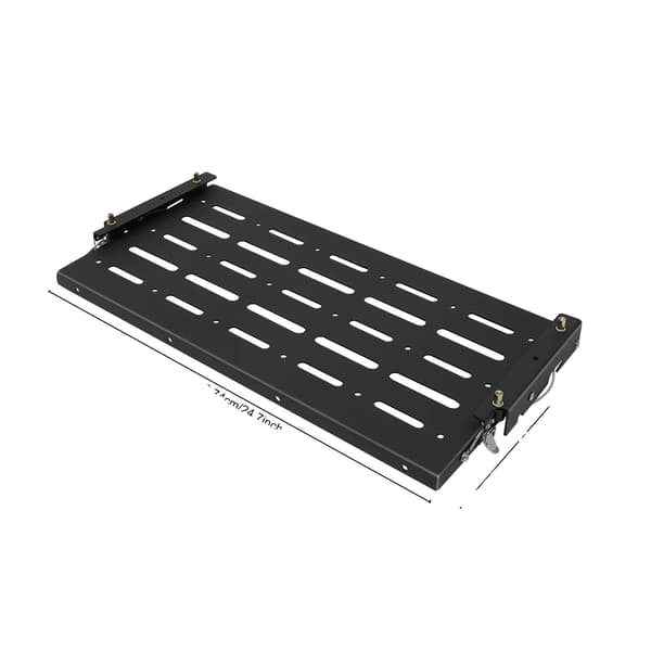 Bagagerumsbord, Foldbart Design, Understøtter 75 lbs,sort