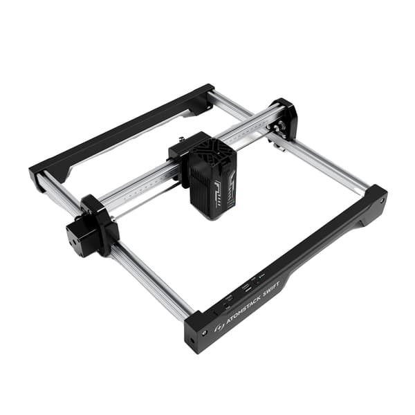Lasergravør, Modulært Design, Multi-Materiale Kapacitet,EU-a, 12W, Swift-a