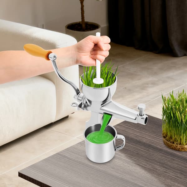 Juice Squeezer, Manuel Betjening, Holdbart Rustfrit Stål,Sølv
